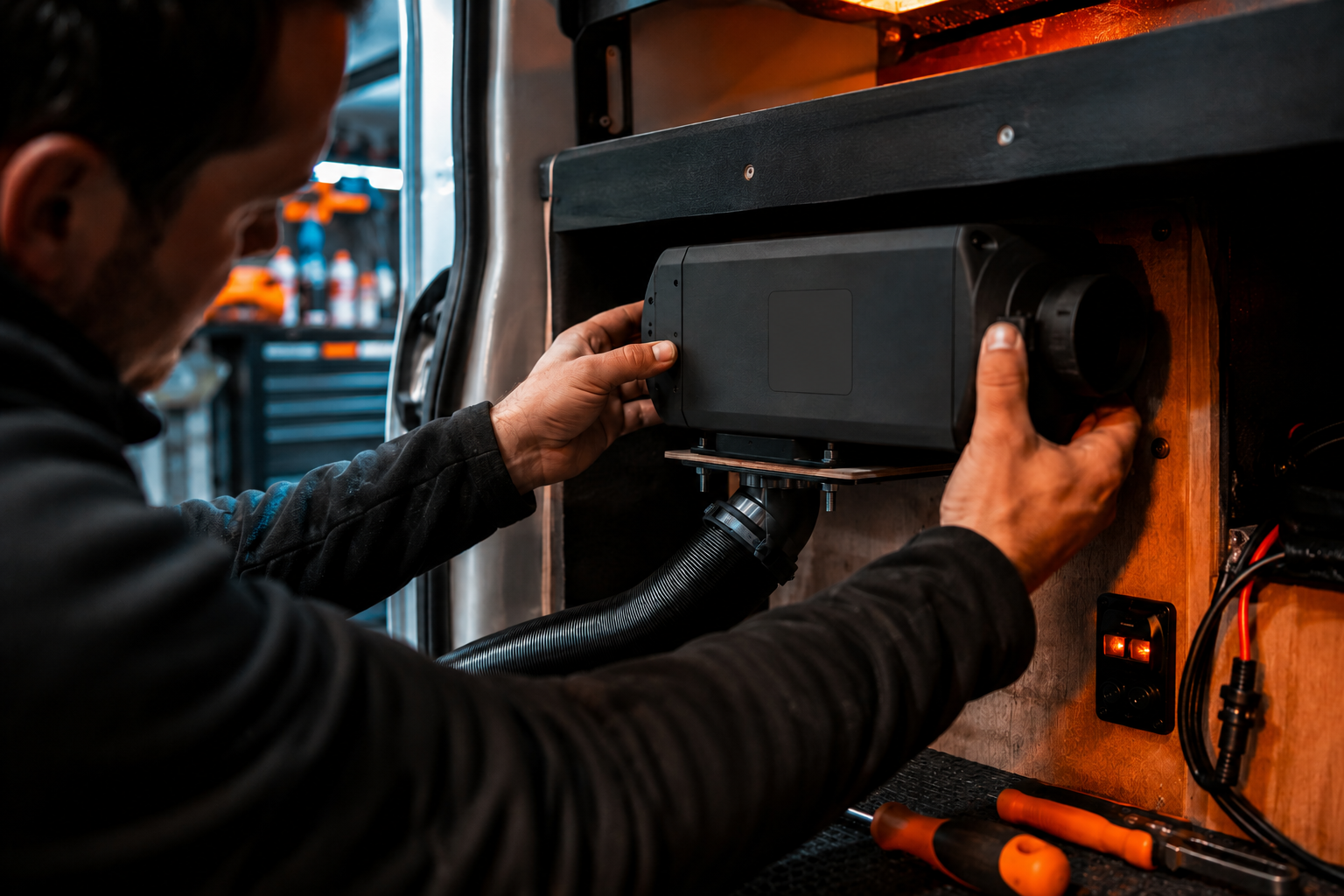 Installation : Chauffage HLN 2kw