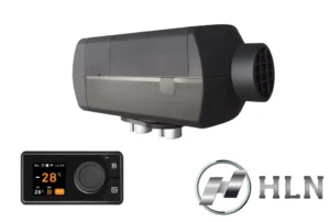 HLN Aerolyn 2000 PRO Chauffage Air Diesel 12V -40°C, Équipement d'Origine Véhicule ; Kit d'Installation et Contrôleur WiFi Inclus